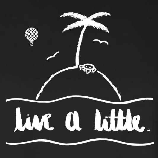 LIVE A LITTLE by #TeamMaddy | unisex tshirt | heather teal
